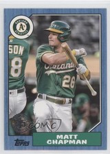 2022 Topps Series 2 1987 Topps Baseball Blue Matt Chapman #87TB-47 d0b