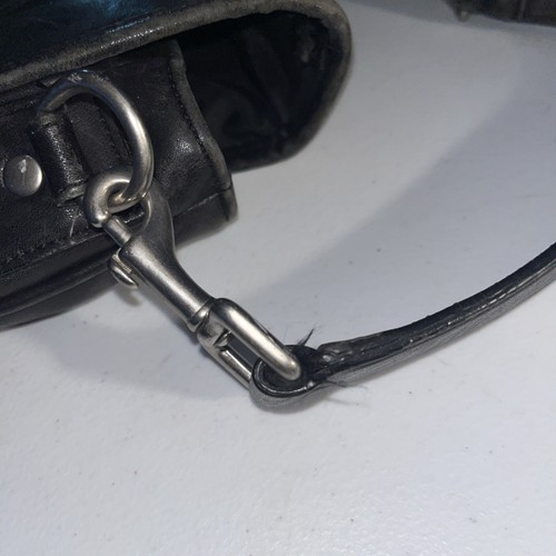 Schwarze Coach Thompson Herren-Laptoptasche Kuriertasche aus Leder Executive - Bild 2 von 10