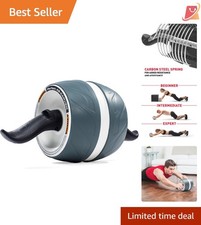 Ab Wheel Resistance Steel Core Workout Equipment for Home Stability