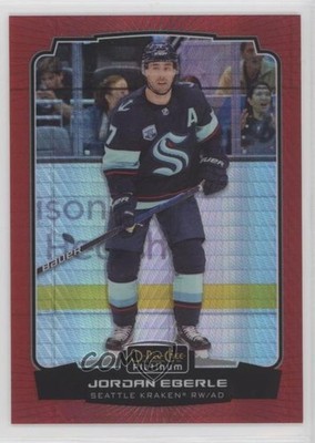 2022-23 O-Pee-Chee Platinum Red Prism 68/199 Jordan Eberle #23 0gl1