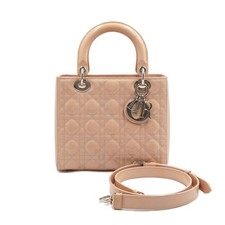 Dior Sac à main Lady en vernis beige VRB44550 152316302