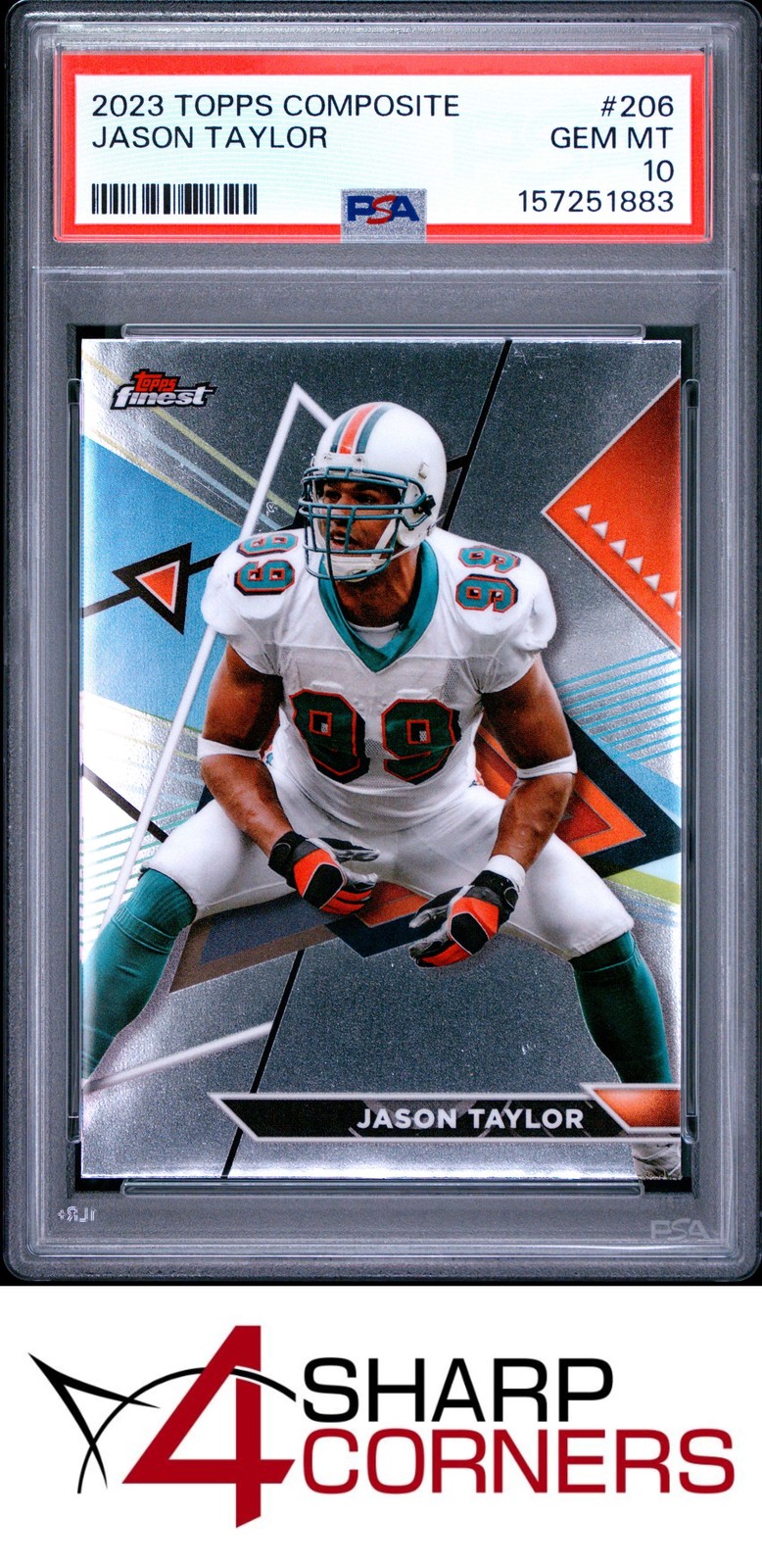 Jason Taylor Topps Composite #206 Base