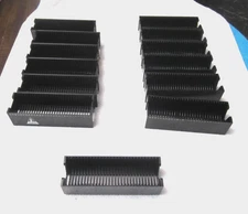 6 TOWER, 6 UNMARKED, 1 MICO 30-SLIDE TRAYS