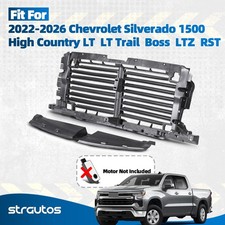 For 2022-2026 Chevy Silverado 1500 Shutter Grille Air Intake Wo Motor 85608730 For 2022-2026 Chevy Silverado 1500 Shutter Grille Air Intake Wo Motor 85608730