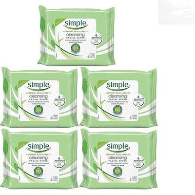 Kind To Skin Cleansing Facial Wipes, 35 Count - Gentle, Alcohol-Free Travel Pack