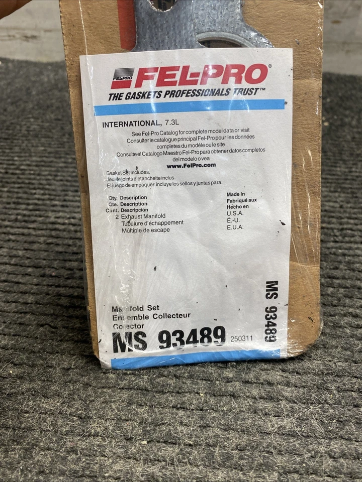 Комплект прокладок выпускного коллектора Fel-Pro MS93849 - Изображение 4 из 4