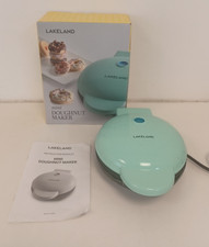Lakeland Mini Doughnut Maker 63487 Green Electric Baking Machine D36 B923