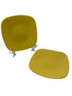 Homer Laughlin Fiestaware Square Luncheon Sunflower Plate 9.25" Discontinued