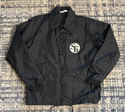 Vintage 80s Sinn Fein Windbreaker Jacket Sz M The Troubles Irish History Noraid