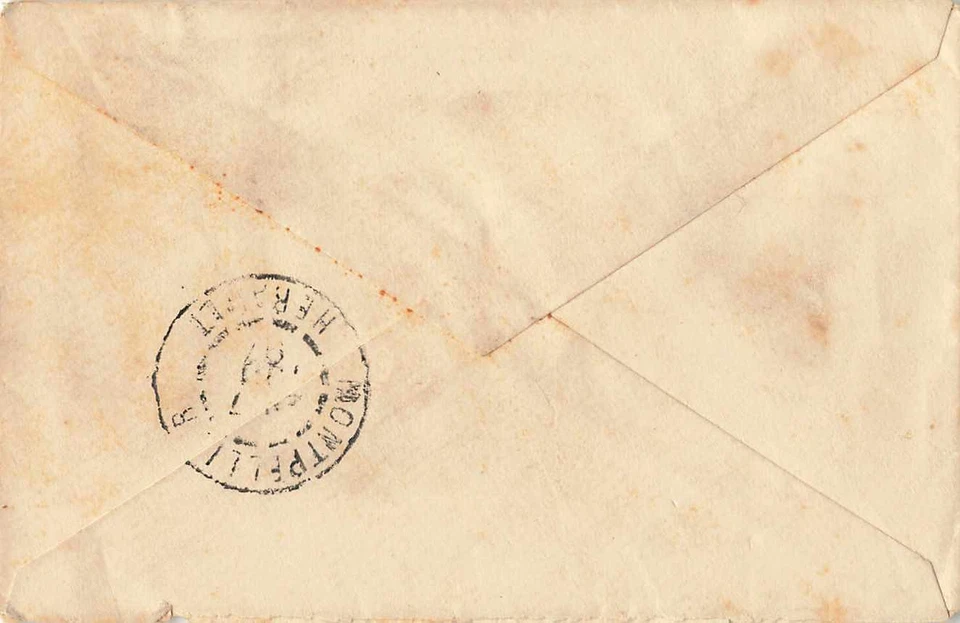 1897 Mónaco Cubierta Francia Rojo 25c Príncipe Carlos III Sello Monte Carlo Matasellos Foto 2 de 2