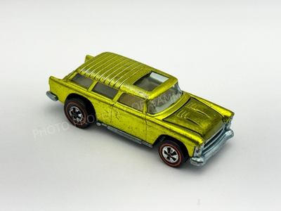 #ad Hot Wheels Redline CLASSIC NOMAD Yellow US White Interior Very Nice $169.95