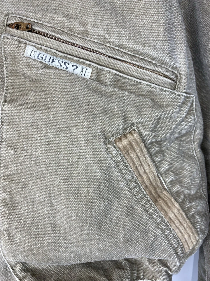 Chaqueta vintage GUESS By George Marciano 80's/90's Marty McFly, Back To Future Sm Foto 4 de 4