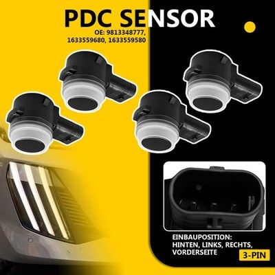 4x Parksensor PDC Sensor Einparkhilfe für Peugeot Partner 508 Citroën Berlingo