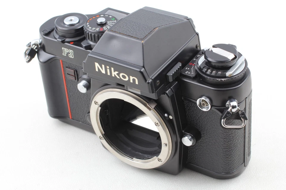 Leer [Exc+5] Cámara fotográfica Nikon F3 nivel de ojos 35 mm SLR cuerpo negro de JAPÓN Foto 4 de 4