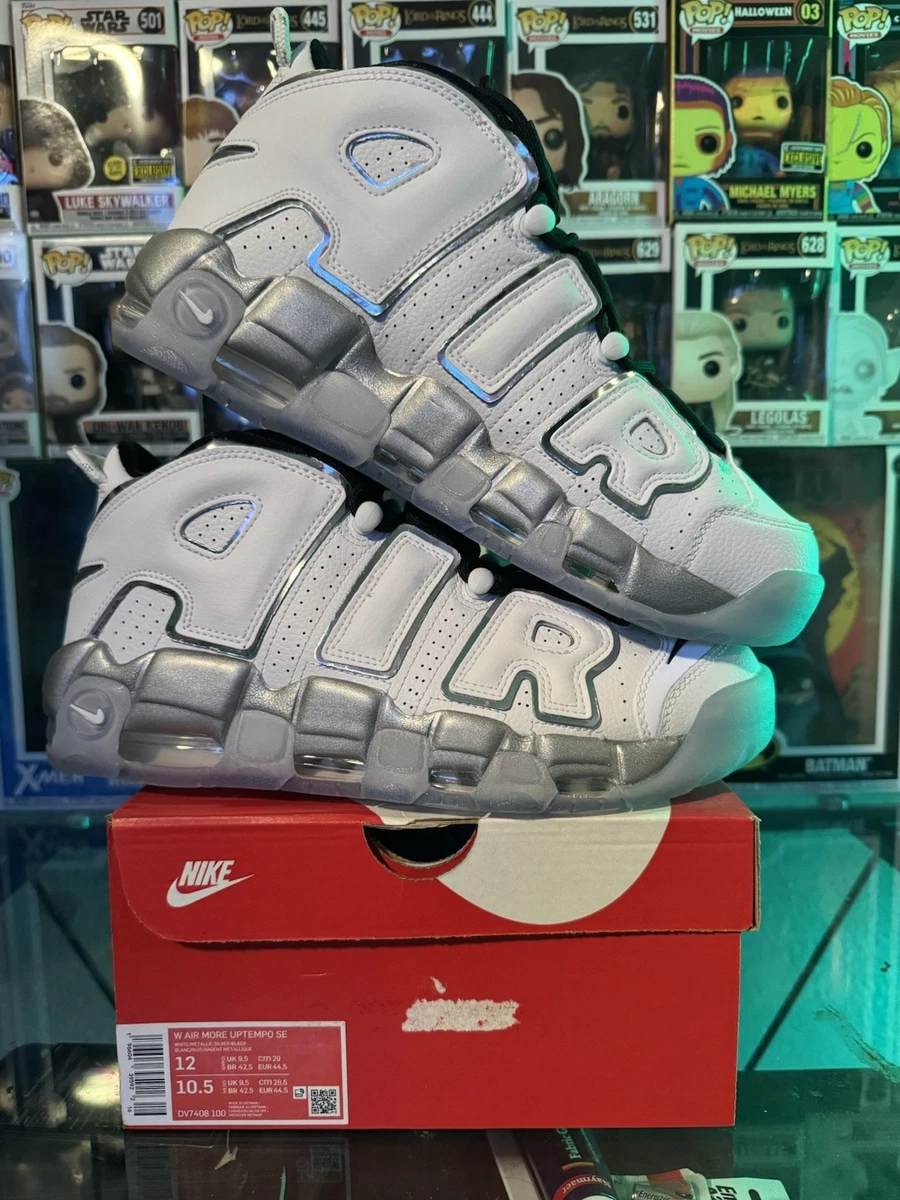 Nike Air More Uptempo White Chrome W | eBay