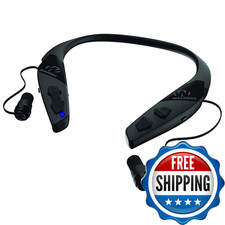 Walker'S Walkers Game Ear Behind The Neck Bluetooth Hearing Enhancer Black