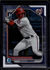 2024 Bowman Chrome Mega Box - Dylan Crews BCP-23 1st Bowman Base 