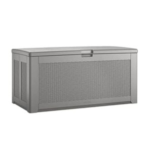 Rubbermaid Extra Large Resin Outdoor Storage Deck Box 134 Gal - - Scratch & Dent