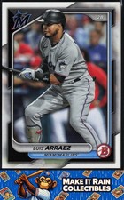Luis Arraez 2024 Bowman #51 Miami Marlins