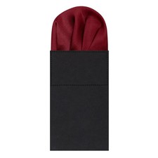 Pre-folded Pocket Squares for Men Solid Color Mens Suit Handkerchiefs Pocket ...