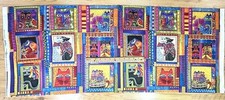 44.5" X 18"  LAUREL BURCH FABRIC Fabulous Felines 2012  Part of Double Panel