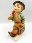 VINTAGE GOEBEL HUMMEL MERRY WANDERER 10" LARGE FORMAT FIGURINE TMK-3 W. GERMANY