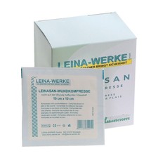 LeinaSan sterile compresses, non-wounding, very soft