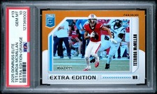 2025 Donruss Elite Extra Ed Tetairoa McMillan Rookie Orange #/199 PSA 10 AA71
