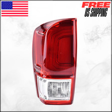 Left Driver Side Tail Light for 2016-22 Toyota Tacoma Brake Lamp With Bulb