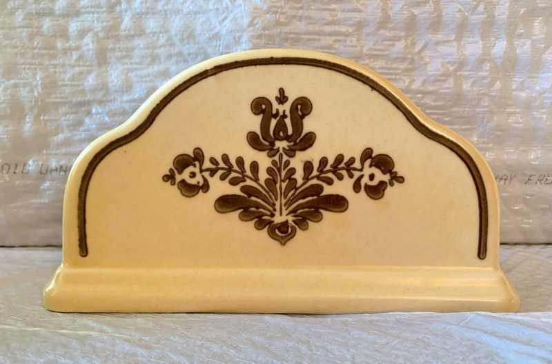 VTG PFALTZGRAFF VILLAGE napkin holder stoneware