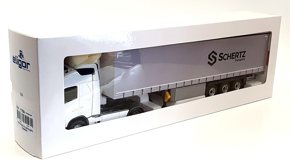 Eligor 1/43 Scale 117084 - Volvo FH 2020 Tautliner Truck Eligor 1/43 Scale 117084 - Volvo FH 2020 Tautliner Truck