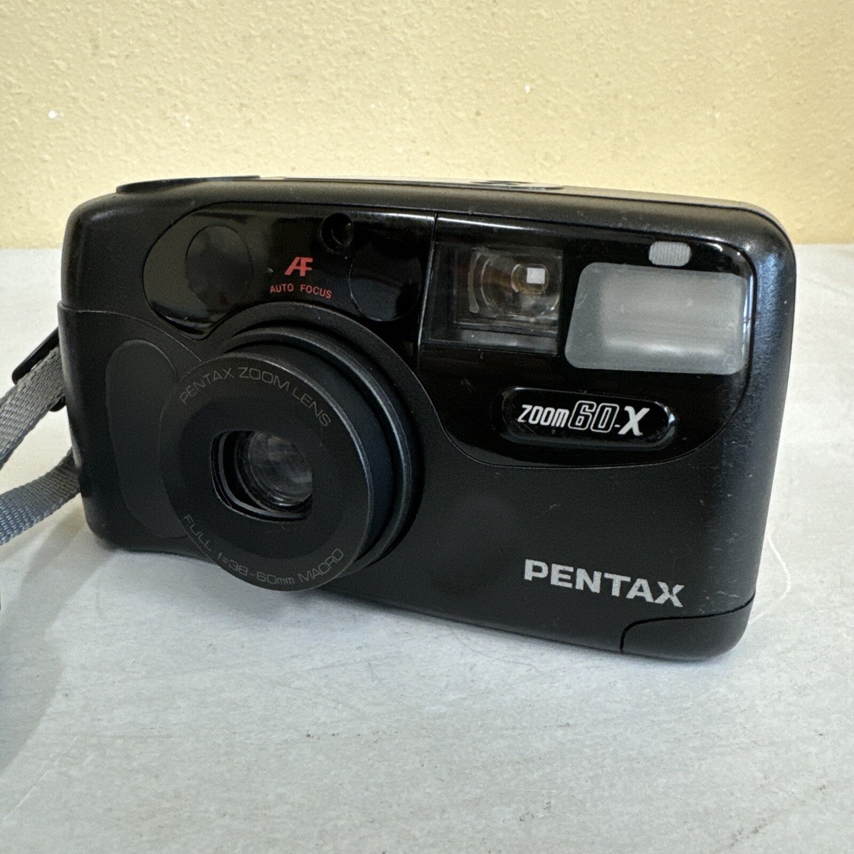 Pentax Zoom 60 X 35mm F=38-60mPoint & Shoot Film Camera Fully