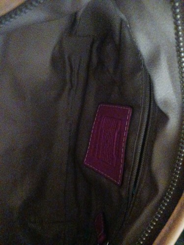 Coach Hamptons Pastel Stripe Small Shoulder Bag Brand New Bag - Picture 7 of 7
