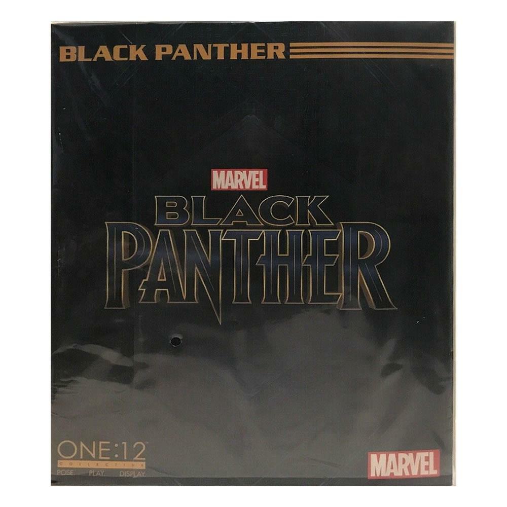 Mezco One 12 nero Panther Figura Marvel Comics Chadwick película de acción Chop Mezco One 12 nero Panther Figura Marvel Comics Chadwick película de acción Chop