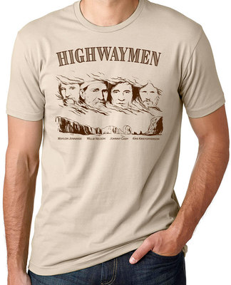 The Highwaymen T Shirt Willie Nelson 