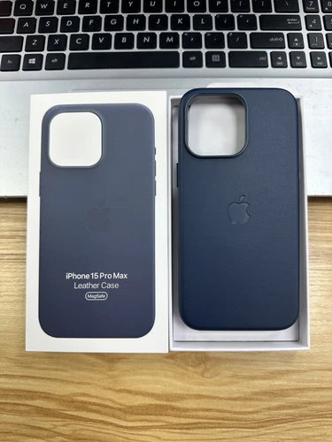 Custodia in pelle originale con MagSafe per iPhone 16 Pro Max Case15Pro 14 13 12 - Zdjęcie 9 z 39