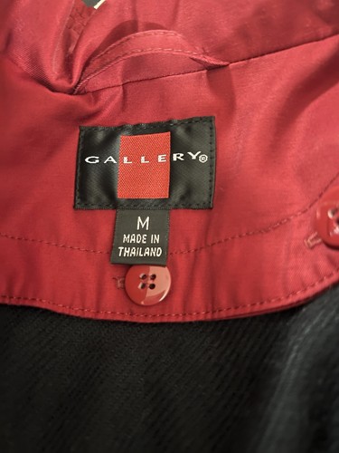 Gallery Light Weight Jacket Size Medium Lined - Picture 3 of 5