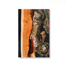 Buy Ocean Epoxy Table, Epoxy Resin Table Top, Walnut Wood Epoxy Coffee Table Art