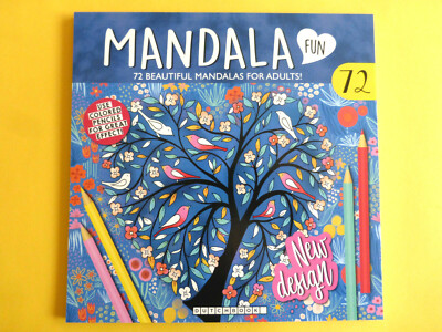Mandala Malbuch  für Erwachsene Blätter,Ornamente & co  ca:72 Vorlagen