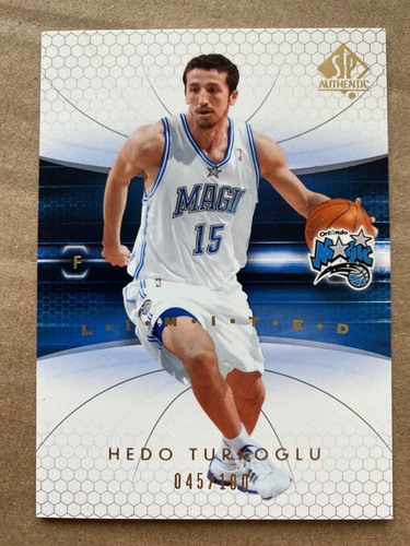 Hedo Turkoglu #61 2004 SP Authentic card