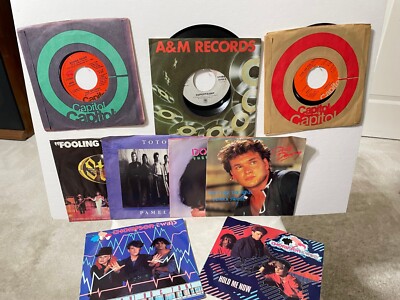 45 RPM records from the 70's and 80's Part 8