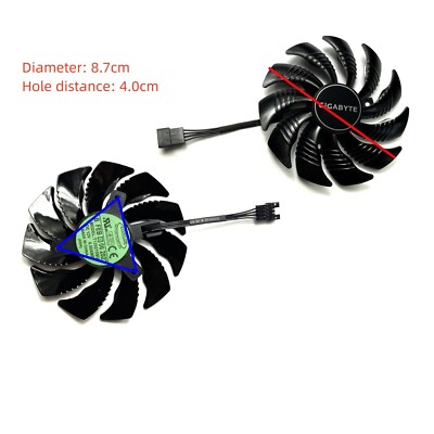 GIGABYTE デュアルファン GTX1660 Gigabyte GTX1660S GTX1660TI 1660 GTX1650 1650S Cooling Fan GPU