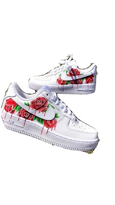 Nike Air Force 1 Personalised With Rose Colanti Coloured | eBay