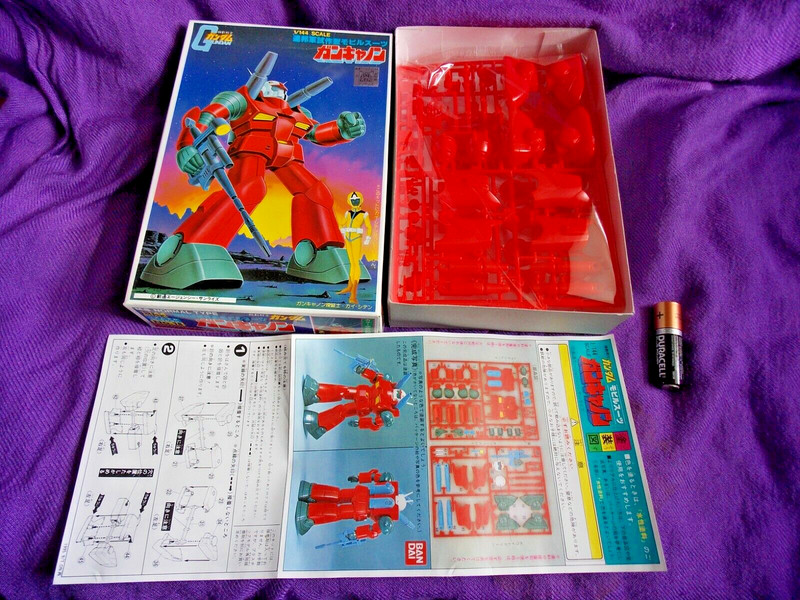 ⭐ BANDAI MOBILE SUIT GUNDAM Guncannon GUNPLA MODEL KIT FIGURE 1/144 ANIME 🚚 UK