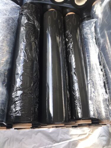 Pallet Wrap Black Stretch Shrink Cling Film Roll for Furniture Industrial Uses - Picture 5 of 5