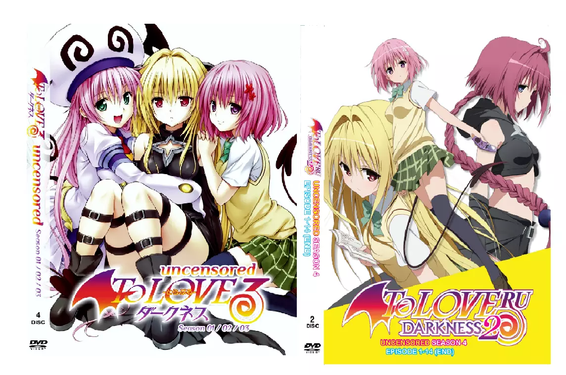 To Love Ru Manga Volumes 3-4