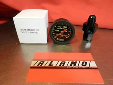 Fragola 495006-BL BLACK 8AN Gauge Adapter Marshall Fuel Pressure Gauge MNB00100