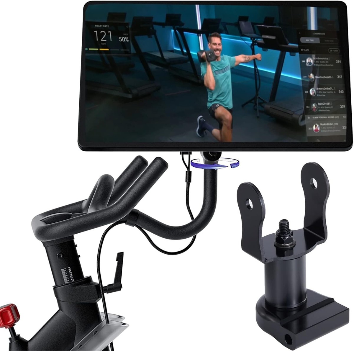 360 degree Rotary Adjuster for Peloton Bike Screen Monitor NOT fit