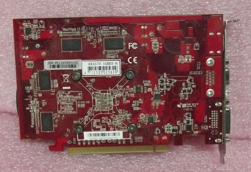 Radeon AX5570 1GBD3-H 128-Bit DDR3 PCI Express "FREE SHIPPING" - Picture 2 of 4
