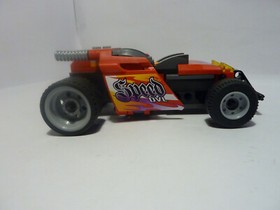 Lego Racer 8136 Fire Crusher with Pull Back Mechanism, with instructions